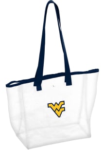 West Virginia Mountaineers Tote Stadium Womens Clear Tote