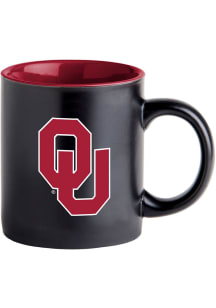 Oklahoma Sooners 14oz Black Matte Mug