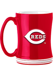 Cincinnati Reds 14oz Relief Ceramic Mug - Red