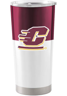 Central Michigan Chippewas 20oz Stainless Steel Tumbler - Maroon