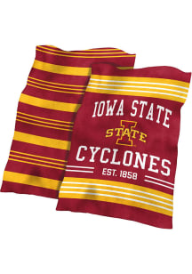 Iowa State Cyclones Colorblock Sherpa Blanket