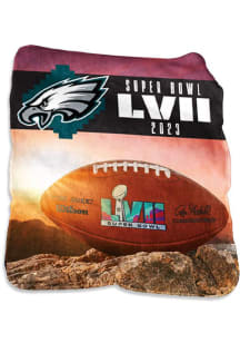 Philadelphia Eagles 2022 SB Bound Silk Touch Fleece Blanket