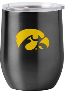 Iowa Hawkeyes 16oz Gameday Stainless Curved Beverage Stainless Steel Stemless