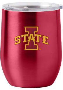 Iowa State Cyclones 16oz Gameday Stainless Curved Beverage Stainless Steel Stemless
