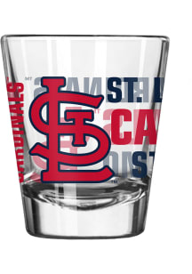 St Louis Cardinals 2oz Satin Etch Shot Glass