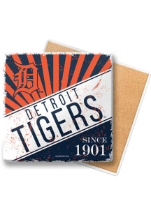 Detroit Tigers Burst Ceramic Coaster