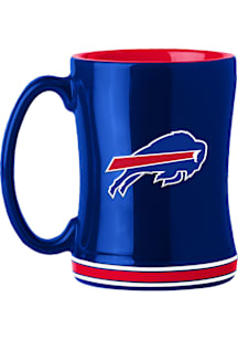 Buffalo Bills 14oz Relief Ceramic Mug - Blue