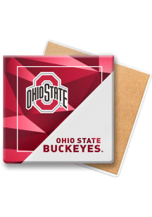 Ohio State Buckeyes Polygon Stone Coaster