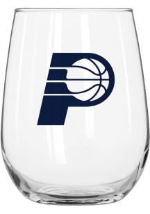 Indiana Pacers 16oz Curved Gameday Stemless Wine Glass