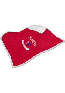 Philadelphia 76ers Printed Logo Sherpa Blanket