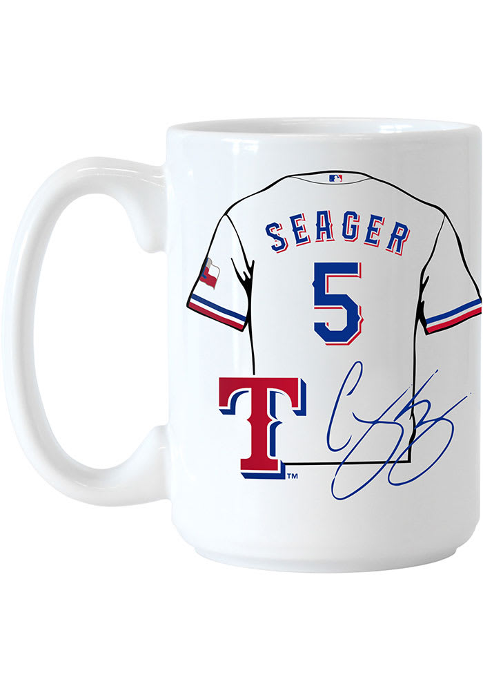 Texas Rangers Jersey Mug, White, Size NA, Rally House