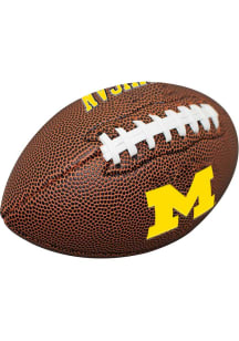 Blue Michigan Wolverines Mini Composite Football