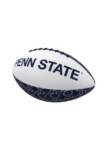 Blue Penn State Nittany Lions Repeating Logo Mini Football