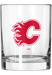 Calgary Flames Gameday Rock Glass