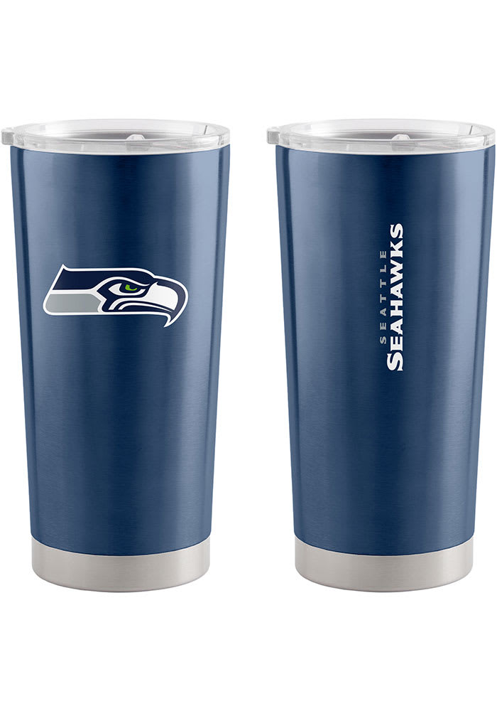 20 Ounce Navy tumbler, Fighting Eagles football tumbler