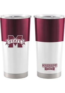 Mississippi State Bulldogs 20oz Colorblock Stainless Steel Tumbler - Maroon