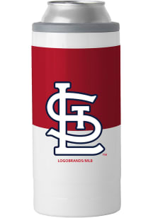 St Louis Cardinals Colorblock Slim Can Stainless Steel Coolie