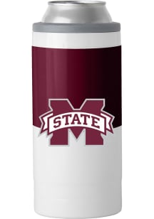 Mississippi State Bulldogs Colorblock Slim Can Stainless Steel Coolie