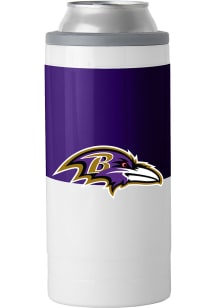 Baltimore Ravens Colorblock Slim Can Stainless Steel Coolie
