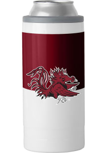South Carolina Gamecocks Colorblock Slim Can Stainless Steel Coolie