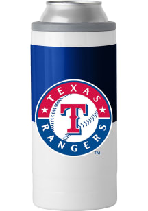 Texas Rangers Colorblock Slim Can Stainless Steel Coolie