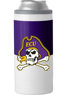 East Carolina Pirates Colorblock Slim Can Stainless Steel Coolie