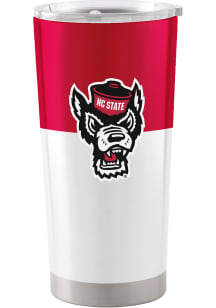 NC State Wolfpack 20oz Colorblock Stainless Steel Tumbler - Red