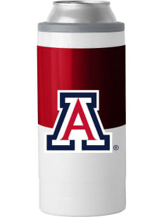 Arizona Wildcats Colorblock Slim Can Stainless Steel Coolie