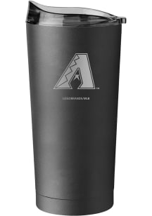 Arizona Diamondbacks 20 oz Etch Powder Coat Stainless Steel Tumbler - Black