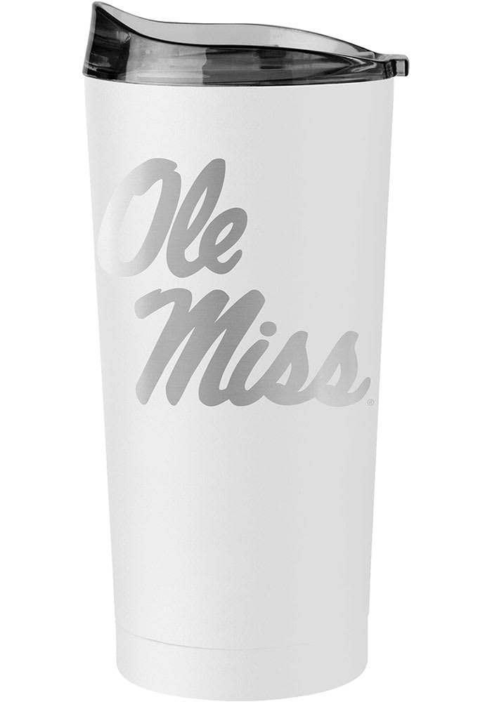 Milwaukee Brewers 20oz Etch Black Powder Coat Tumbler