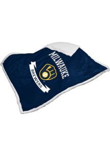 Milwaukee Brewers Printed Sherpa Blanket