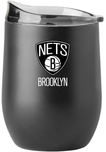 Brooklyn Nets 16oz Curved Stainless Steel Stemless
