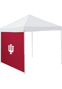 White Indiana Hoosiers 9x9 Tent Side Panel