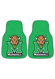Sports Licensing Solutions Marshall Thundering Herd 2-Piece Carpet Car Mat - Green