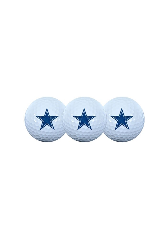 Dallas Cowboys 3 Golf Ball Clamshell