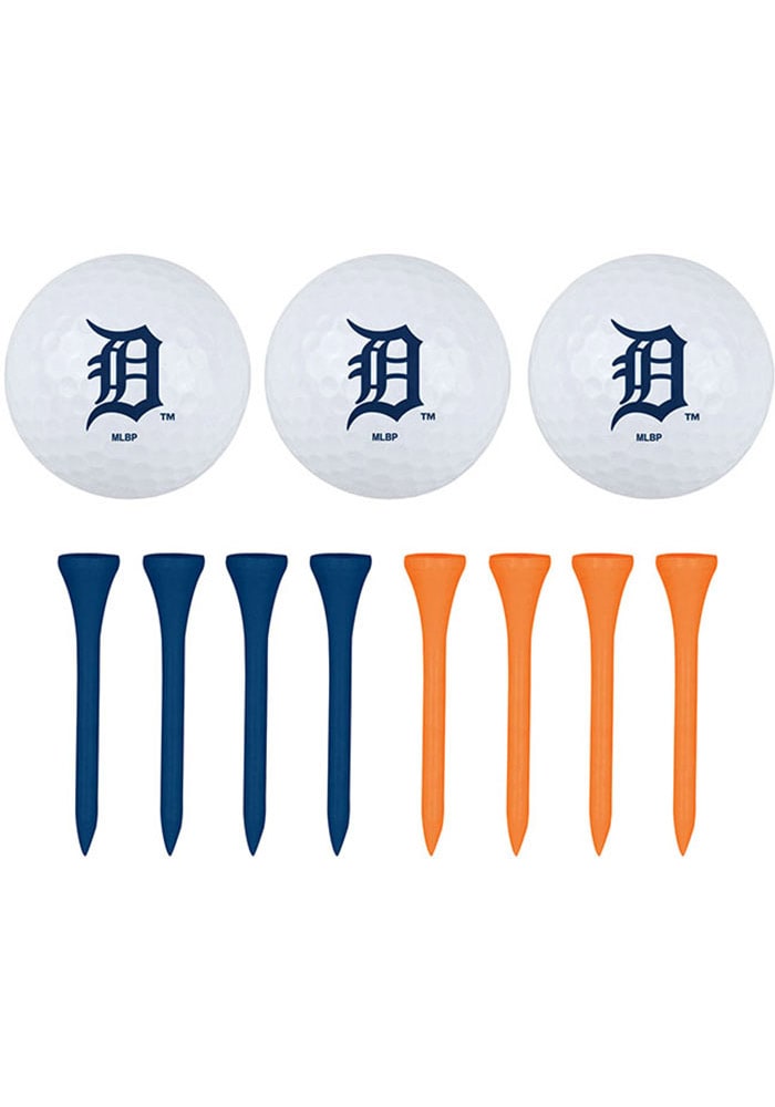 Detroit Tigers Tees and Golf Balls