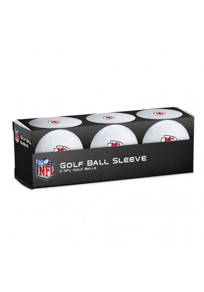 Kansas City Chiefs 3 Golf Ball Pack