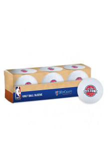 Detroit Pistons 3 Pack Golf Balls