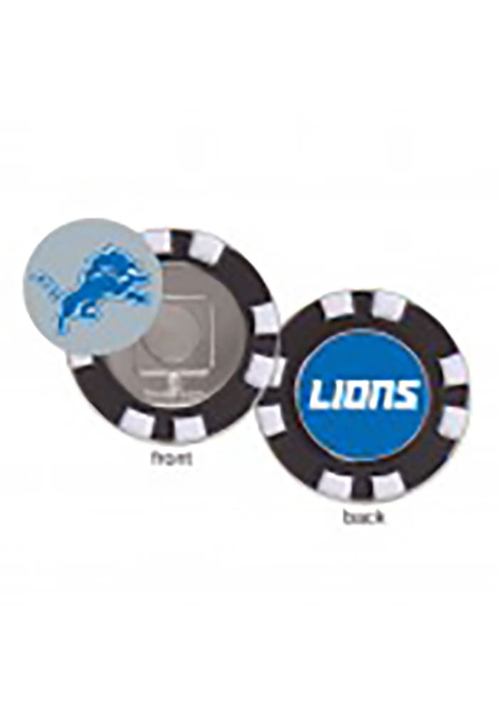 Detroit Lions Golf Ball Marker Poker Chip