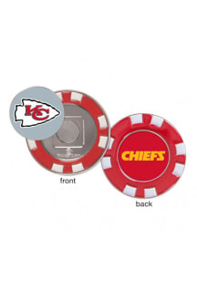 Kansas City Chiefs Poker Chip Golf Ball Marker