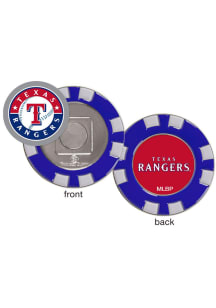 Texas Rangers Poker Chip Golf Ball Marker