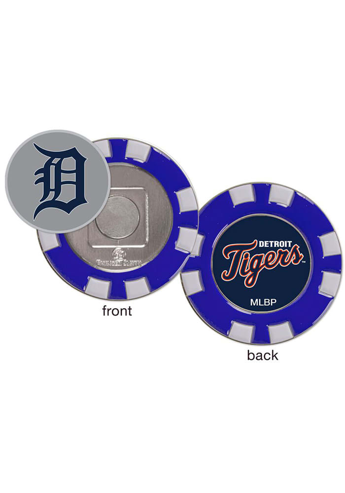 Detroit Tigers Poker Chip Golf Ball Marker