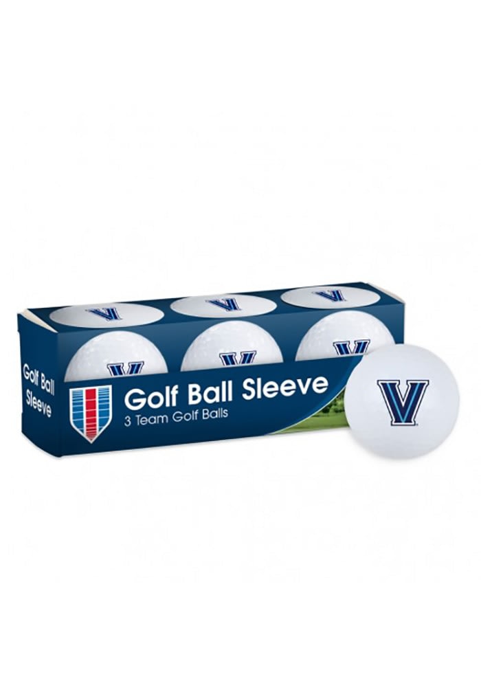 Villanova Wildcats 3 Pack Golf Balls White