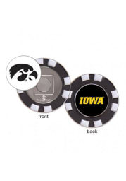 Iowa Hawkeyes Poker Chip Golf Ball Marker