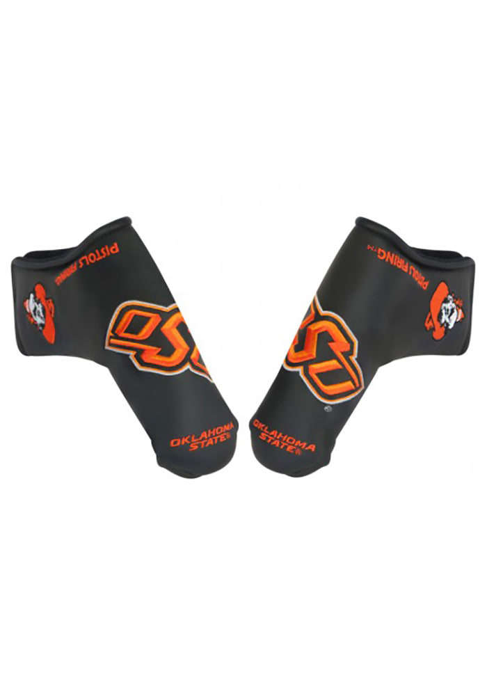 Oklahoma State Cowboys Black Blade Putter Cover