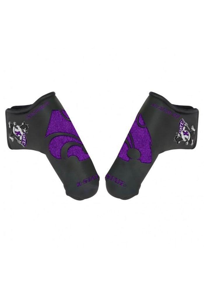 K-State Wildcats Grey Blade Putter Cover