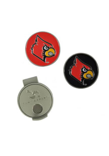 Louisville Cardinals Cap Clip Golf Ball Marker