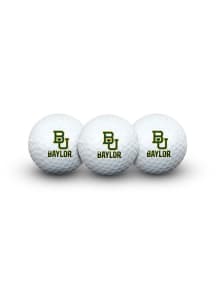 Baylor Bears 3 Pack Logo Golf Balls