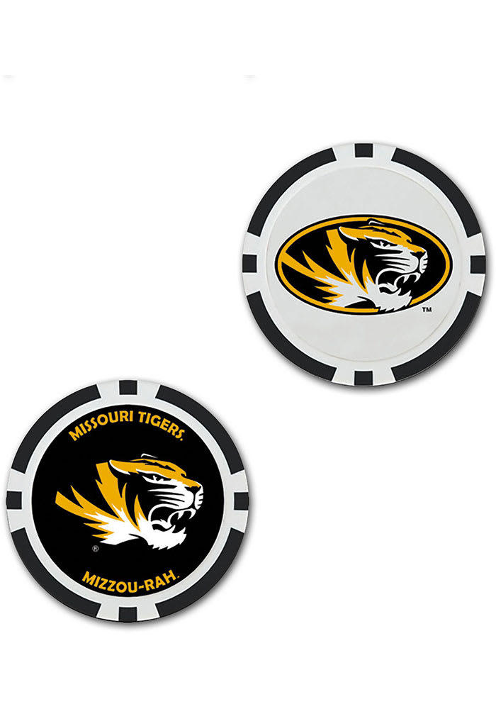 Missouri Tigers Oversized 2-Sided Poker Chip Golf Ball Marker