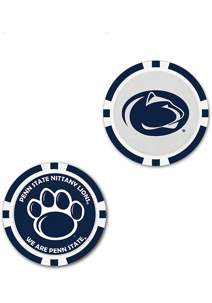 Penn State Nittany Lions Oversized Poker Chip Golf Ball Marker